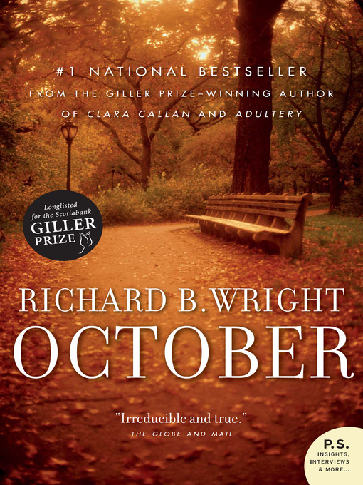 Title details for October by Richard B. Wright - Wait list